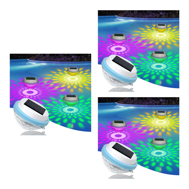 🏊‍♂️☀️ LED Solar Floating Pool Light – Color Changing, Auto On/Off, Waterproof. Perfect for Pool, Pond or Spa – Creates Magical Night Atmosphere! 💡🌙✨